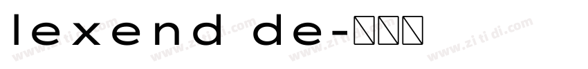 lexend de字体转换